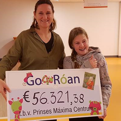 Stichting Go4Roán heft op en geeft ruim €56.000 voor research